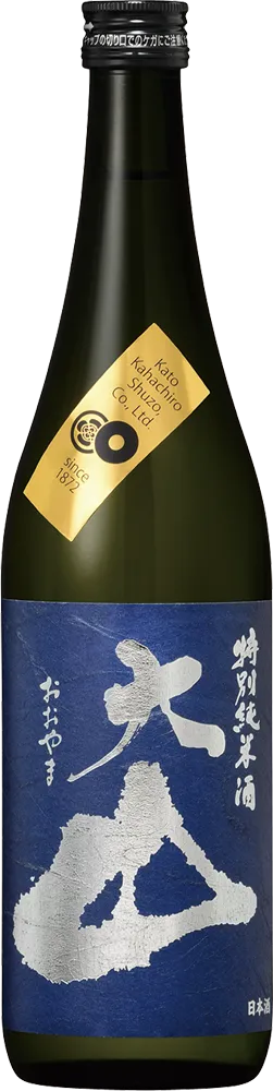 大山 特別純米酒 藍色ラベル
