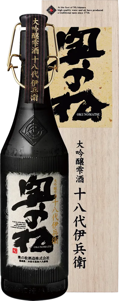 奥の松 大吟醸雫酒 十八代伊兵衛
