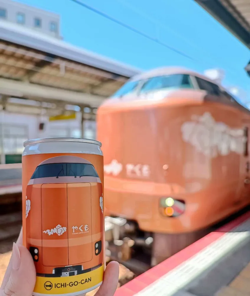 ~旅する日本酒~新型やくも ICHI-GO-CAN 発売中!