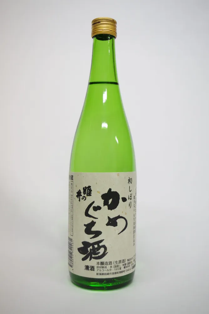 初しぼりかめぐち酒 720ml ビン詰