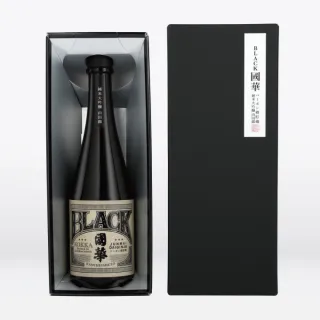 BLACK國華 バーボン樽貯蔵 純米大吟醸 山田錦 720ml プレミアム日本酒 ※高級化粧箱入り