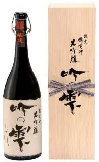 越前岬 大吟醸雫酒 「吟の雫」 1.8L