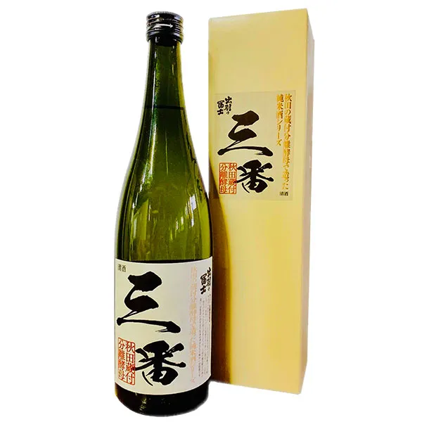 出羽の冨士 蔵付分離酵母 純米吟醸 三番