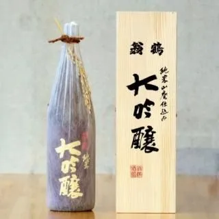 翁鶴 純米大吟醸 1,800ml(一升)