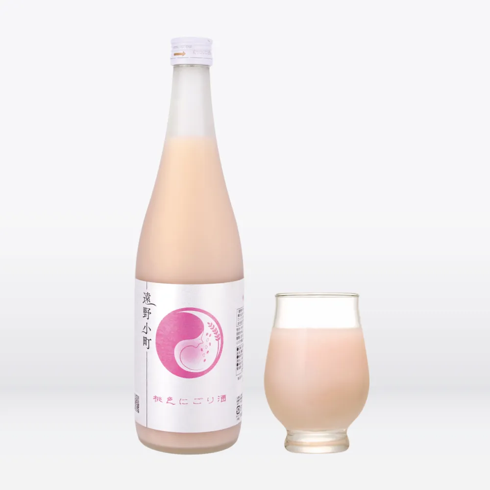 遠野小町 桃色にごり酒